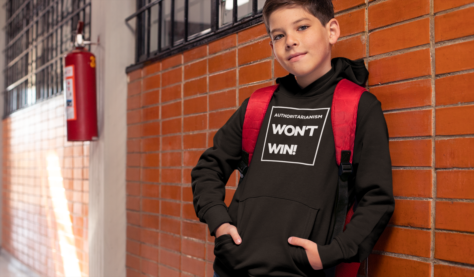 Authoritarianism Won’t Win! | Youth Resistance Hoodie | Sizes Up To XL
