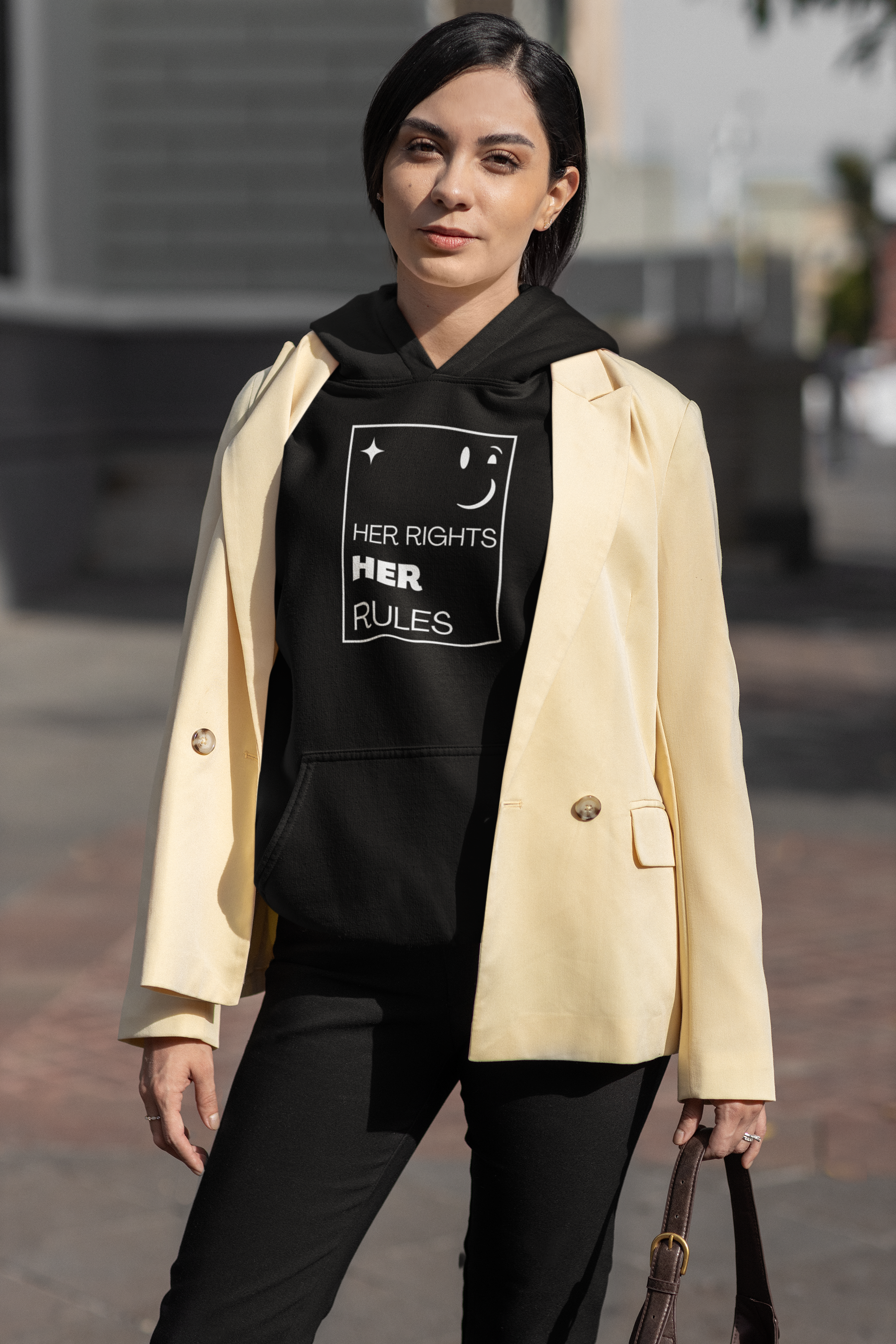 Her Rights, Her Rules | Women's Zip Hoodie | Sizes Up To 3XL