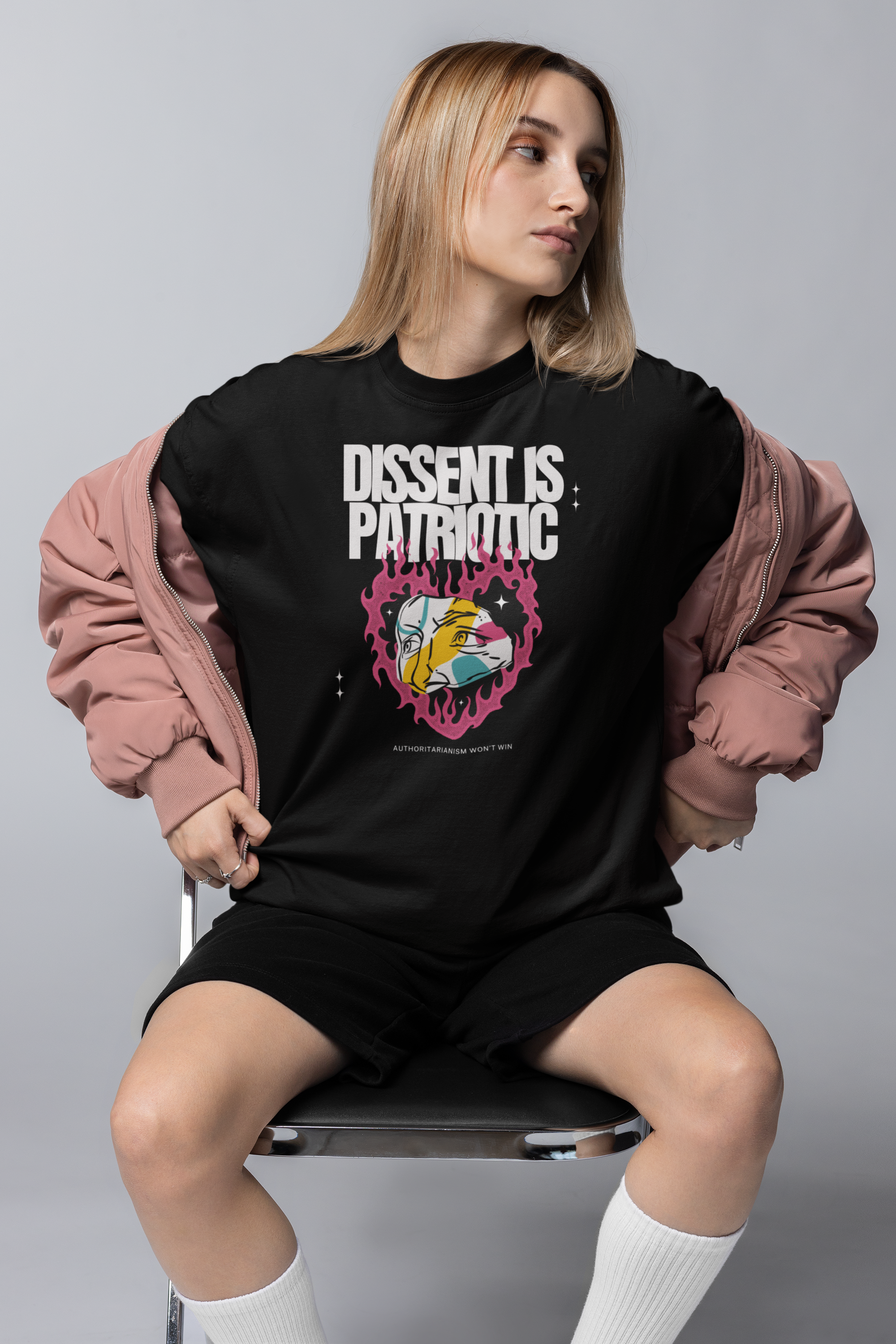 Dissent is Patriotic | Women's Organic T-shirt | Sizes Up To 3XL