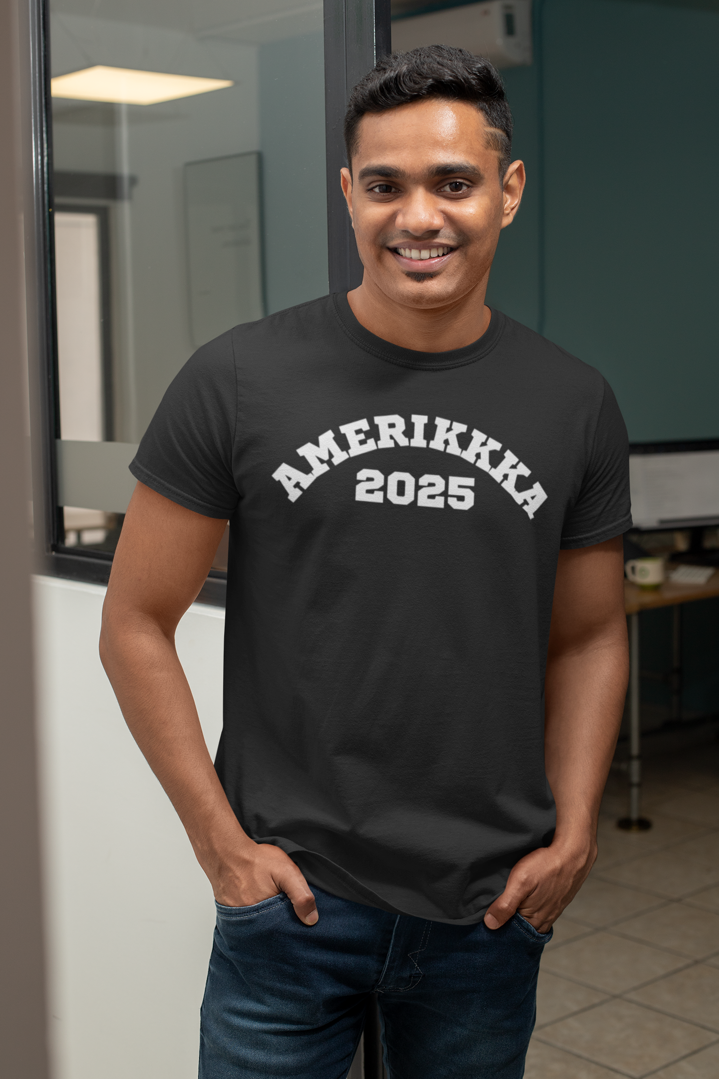 Amerikkka 2025 | Men's Faded T-Shirt  | Sizes Up To 2XL
